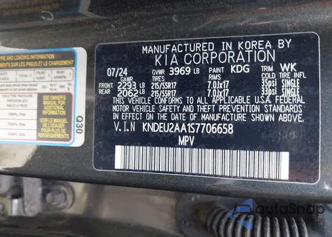 2025 Kia Seltos S from USA, damaged, VIN KNDEU2AA1S7706658